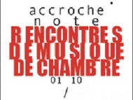 Accroche note - Rencontre de Musique de Chambre